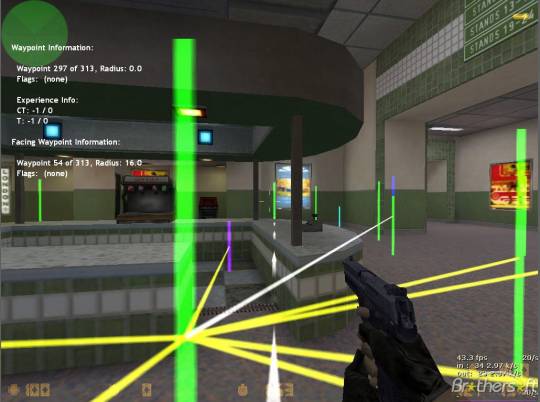 Waypoints для PodBot 2.5