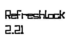 Refreshlock 2.21