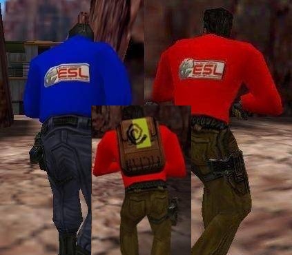 Модели игроков ESL для CS 1.6
