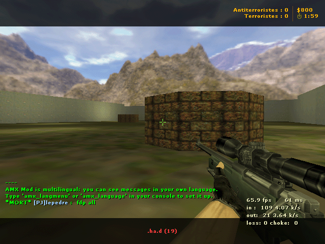 Модель awp c прицелом