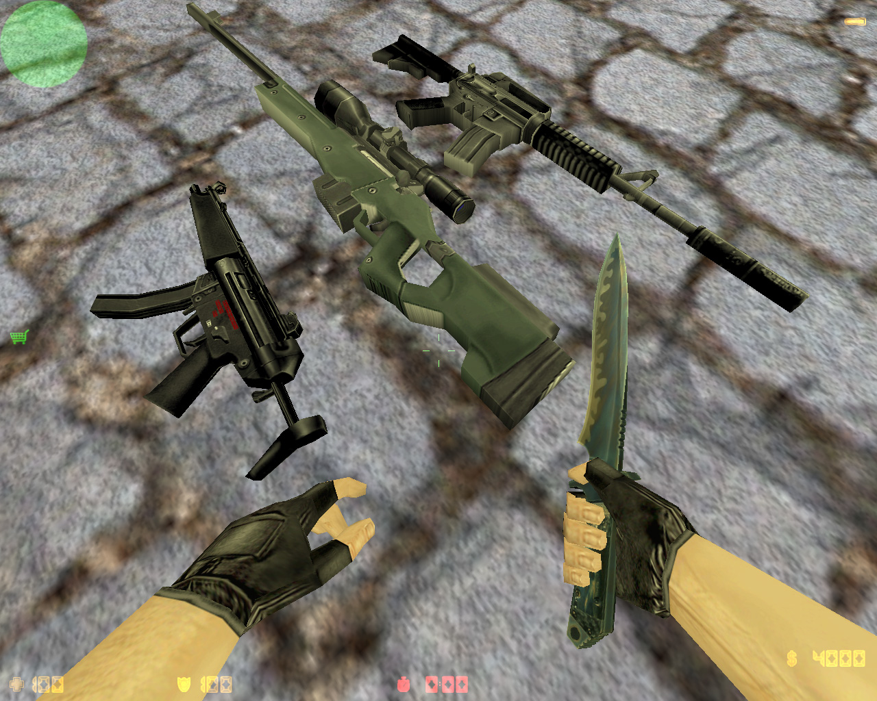 Стандартные модели оружия для CS 1.6